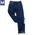 low MOQ custom raw selvedge denim men jeans